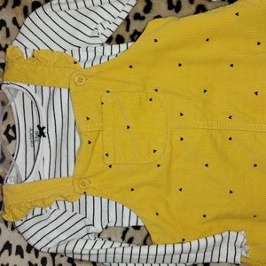 Corduroy Overalls Toddler Girls Clothing Carter's size 24 months